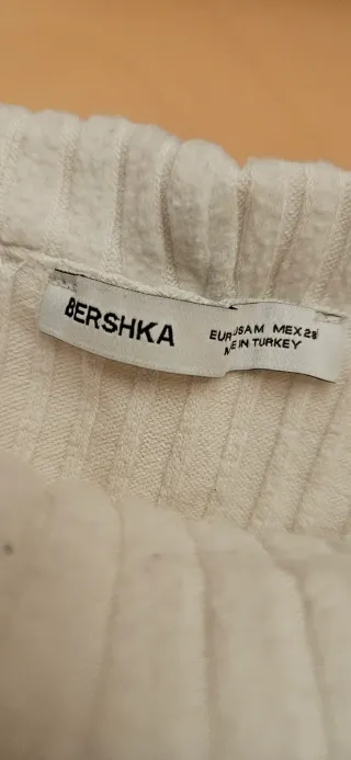 Suéter Hombros Descubiertos Blanco Talla Única