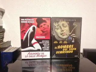 DVD Asesinatos de la calle Morgue & El hombre qu