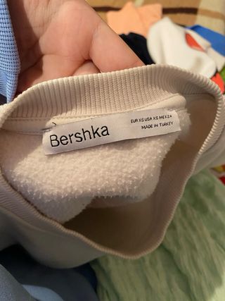 Sudadera oversize estampada multicolor