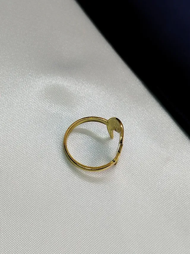 Anillo Luna y Estrella Acero Inoxidable Ajustable