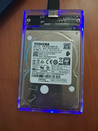 Disco Duro Toshiba 2.5 1TB SATA