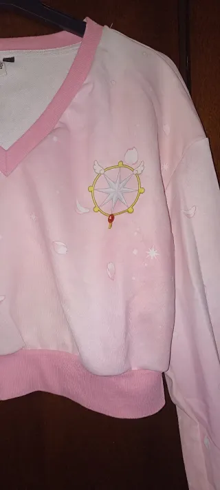 Crop top Sakura Card Captor rosa