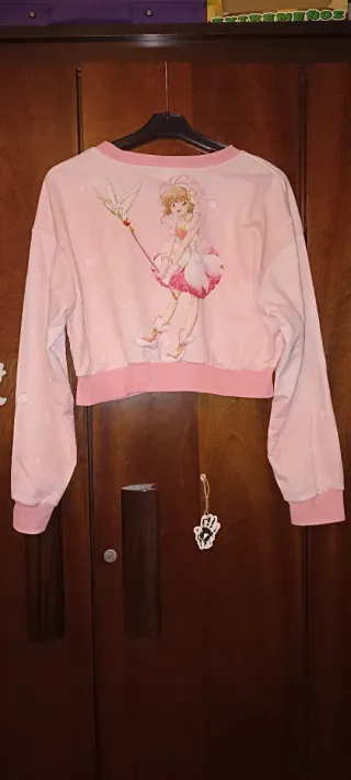 Crop top Sakura Card Captor rosa