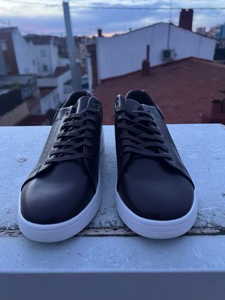 Zapatos casuales hombre marrones talla 43