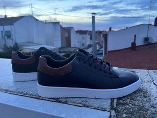 Zapatos casuales hombre marrones talla 43