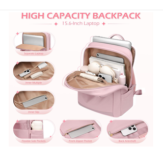 Zaino Donna Porta PC 15.6 Rosa