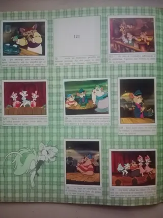 Álbum Basil el ratón detective Panini