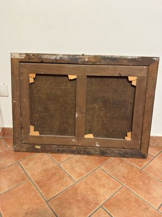 Antico dipinto olio San Francesco dell’800