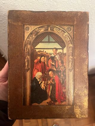 Imagen religiosa en madera