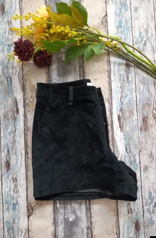 Shorts 100% piel de Mango