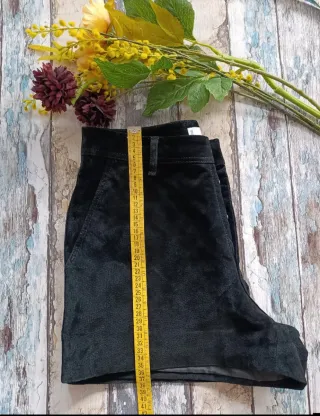 Shorts 100% piel de Mango