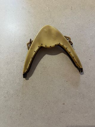 Bisagra bolso mano antiguo cameo mujer