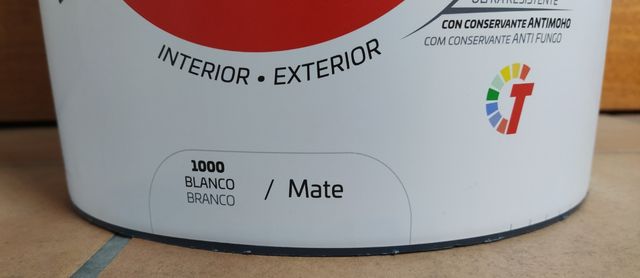 Pintura Titanlux Cobertura Total Blanca Mate