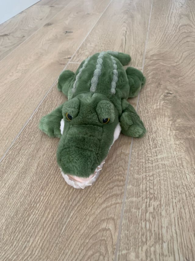 Peluche Cocodrilo Verde