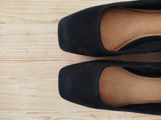 Zapatos de ante negros Next SIN ESTRENAR