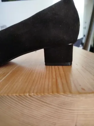 Zapatos de ante negros Next SIN ESTRENAR