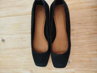 Zapatos de ante negros Next SIN ESTRENAR