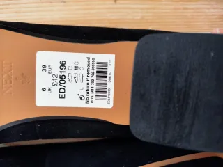 Zapatos de ante negros Next SIN ESTRENAR