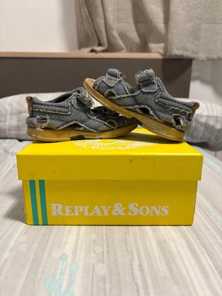 Sandali Replay Denim per Bambini