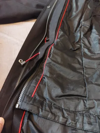 Chaqueta Forclaz 700 3 en 1 Negra