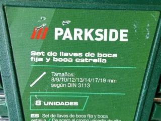 Set 8 Llaves Fija y Estrella PARKSIDE