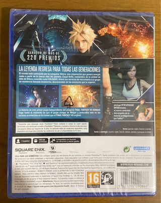 Final Fantasy VII Remake Intergrade PS5 Precintado