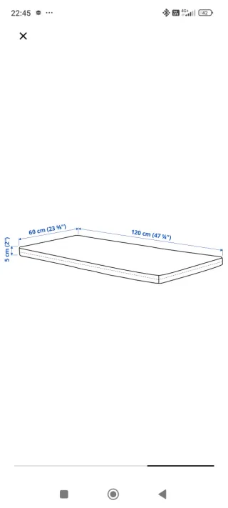 Cuna de madera Ikea ➕ colchón ➕ chichonera