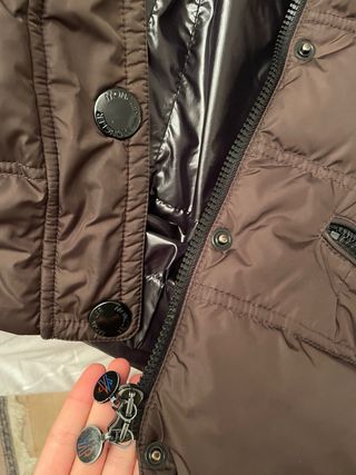 plumas Moncler Marrón unisex