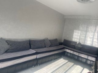 Sofá modular salón gris