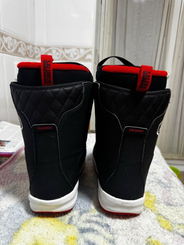 Botas Snowboard Salomon Boa Negro