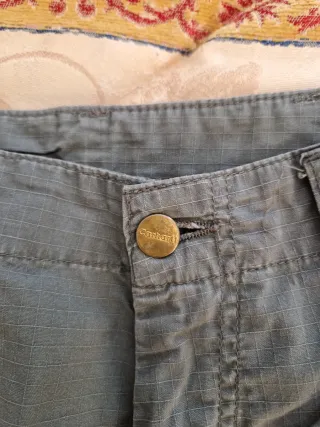 Carhartt Cargo Baggy Pantaloni 90s Verde Oliva