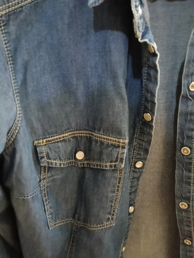 Camisa vaquera mujer