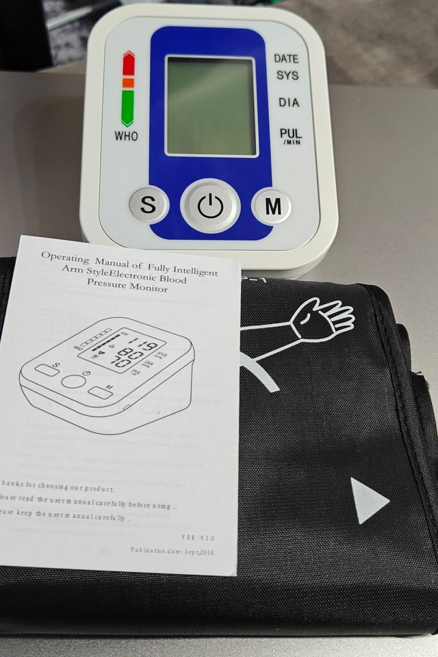 Tensiómetro Digital Brazo Monitor Presión Arterial