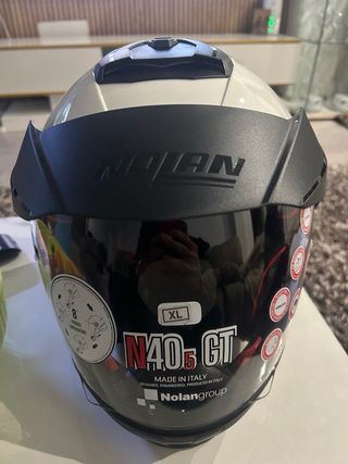 Casco Nolan N40-5 GT XL Bianco