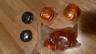 Tulipas Naranja y Negras Harley.