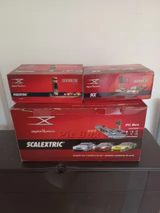 SCALEXTRIC PIT BOX