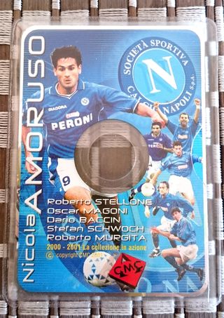 SSC NAPOLI 1° SCUDETTO 1987 + MARADONA LOTTO