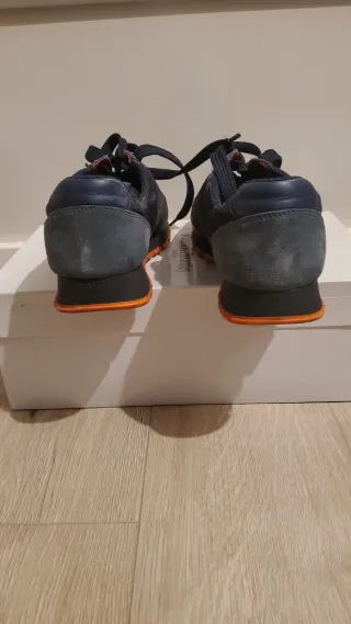 Prada Match Race Sneakers Camuflaje Azul, 38