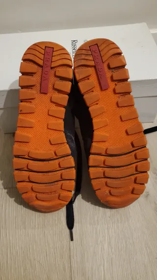 Prada Match Race Sneakers Camuflaje Azul, 38