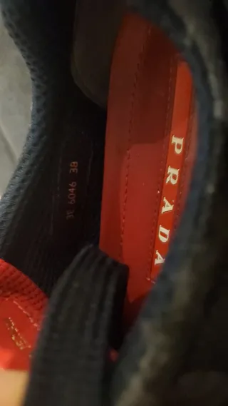 Prada Match Race Sneakers Camuflaje Azul, 38