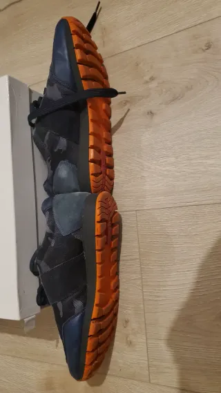 Prada Match Race Sneakers Camuflaje Azul, 38