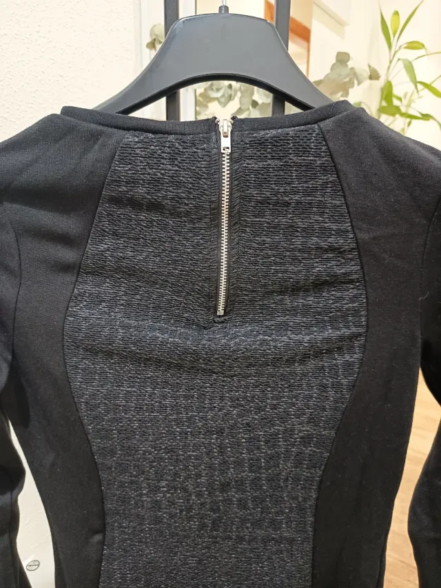 Vestido Negro H&M Talla S/36