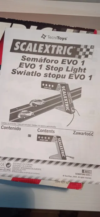 Semáforo y Cuentavueltas Scalextric EVO 1