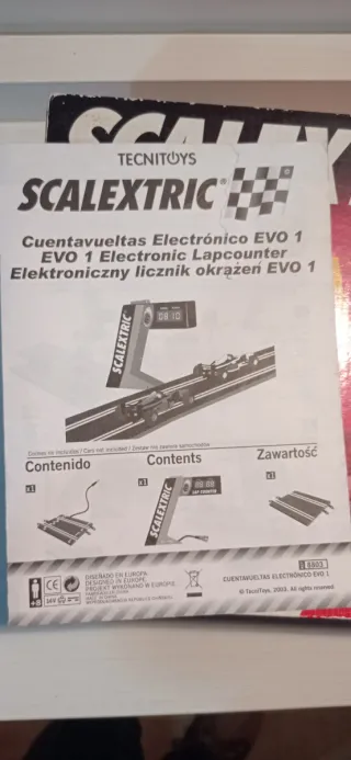 Semáforo y Cuentavueltas Scalextric EVO 1