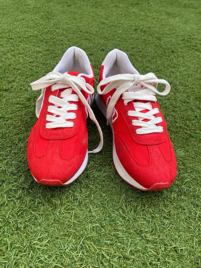 Zapatillas Mustang Rojas Talla 38