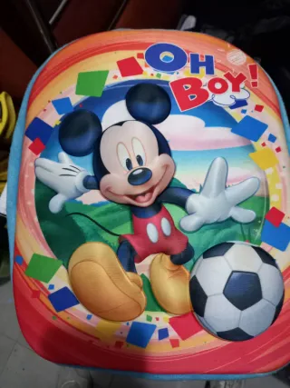 Mochila Escolar Mickey Oh Boy! Disney