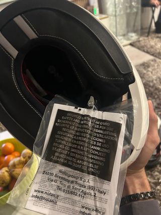 Casco Nolan N90-2 XS Bianco nuova