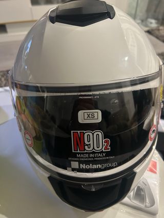 Casco Nolan N90-2 XS Bianco nuova