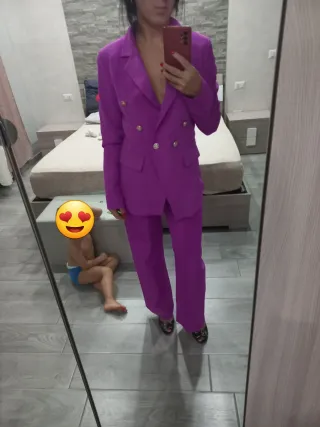 Tailleur viola donna