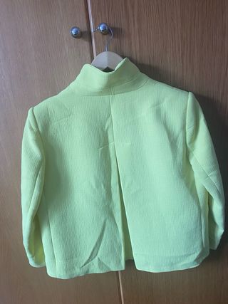 Americana Zara Amarilla Texturizada